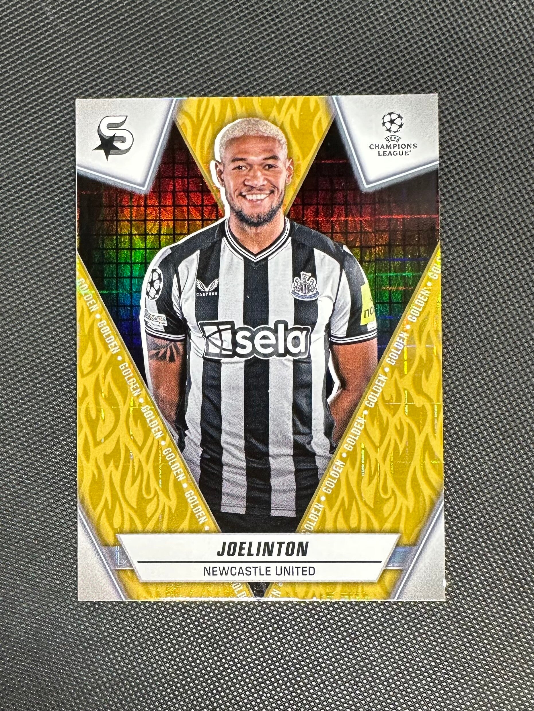 Joelinton /50 Topps Superstars 2023/24 Golden #103