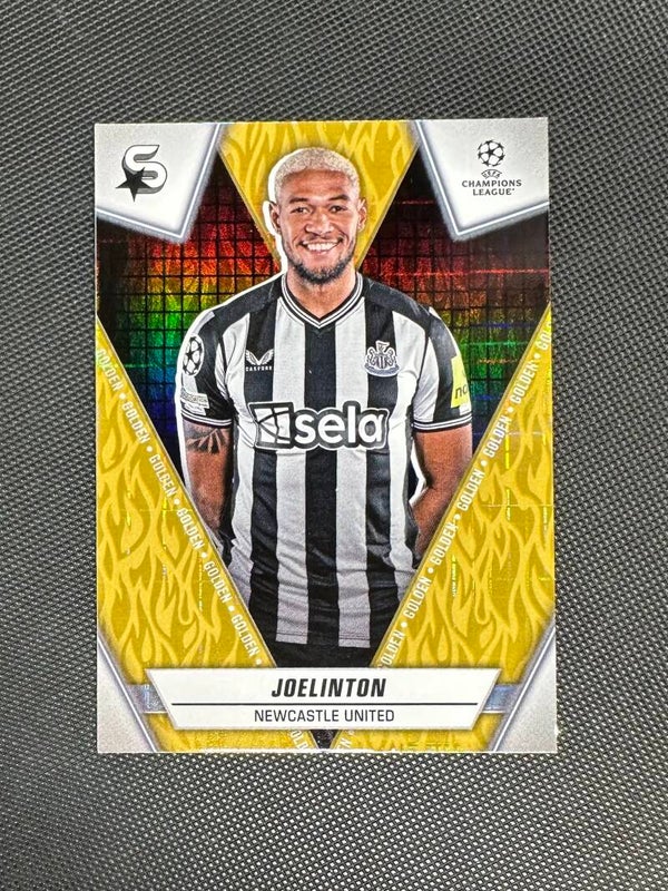 Joelinton /50 Topps Superstars 2023/24 Golden #103