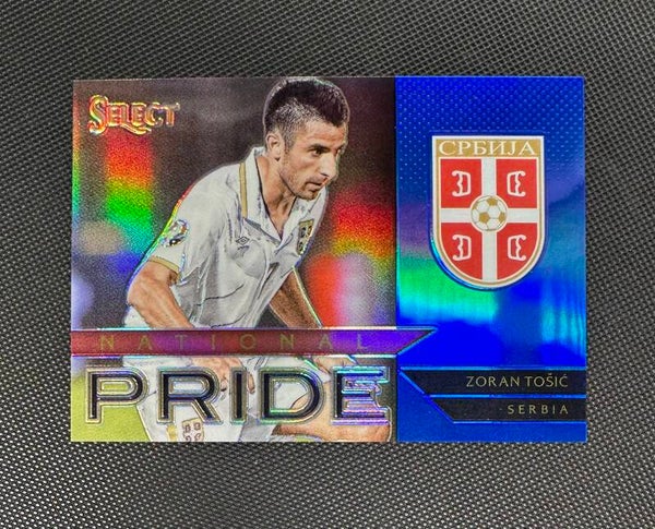 Zoran Tošić /299 Panini Select Soccer 2015/16 National Pride Blue Prizm #36