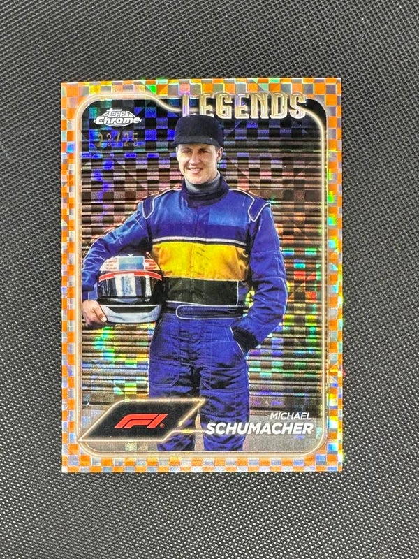 Michael Schumacher /25 Topps Chrome Formula1 2024 F1 Legends #187