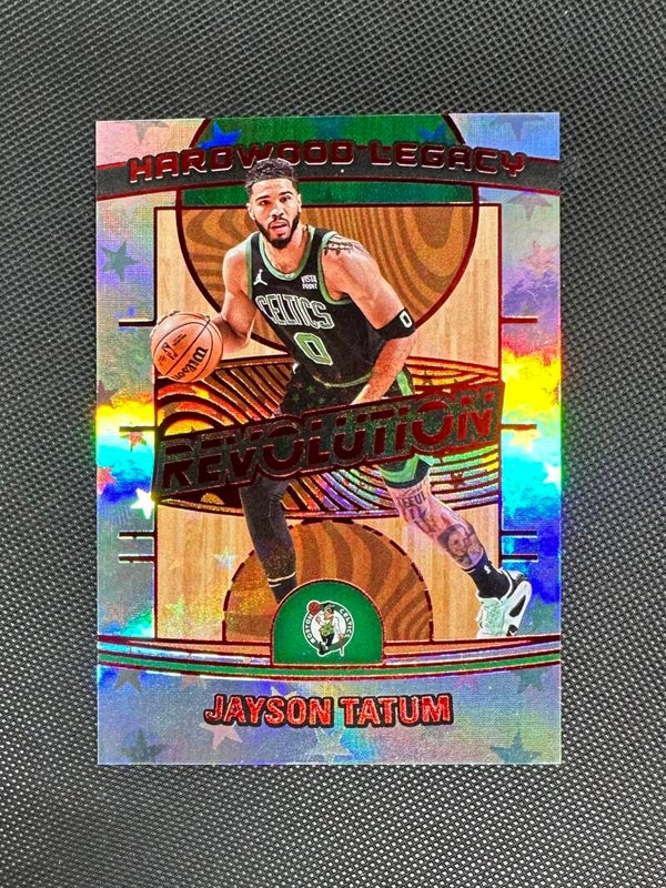 Jayson Tatum /299 Panini Revolution Basketball 2024/25 Hardwood Legacy #4