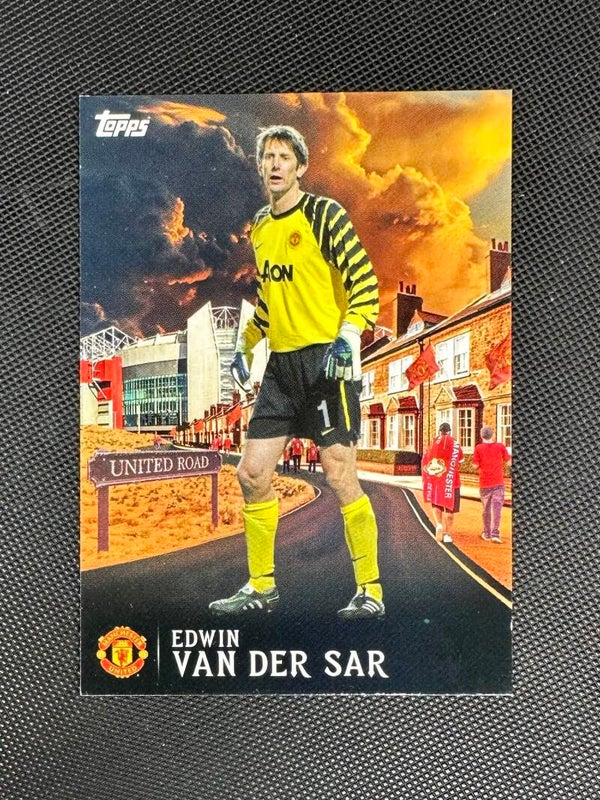 Edwin Van Der Sar Topps Manchester United Team Set 2025/26 United Road #41