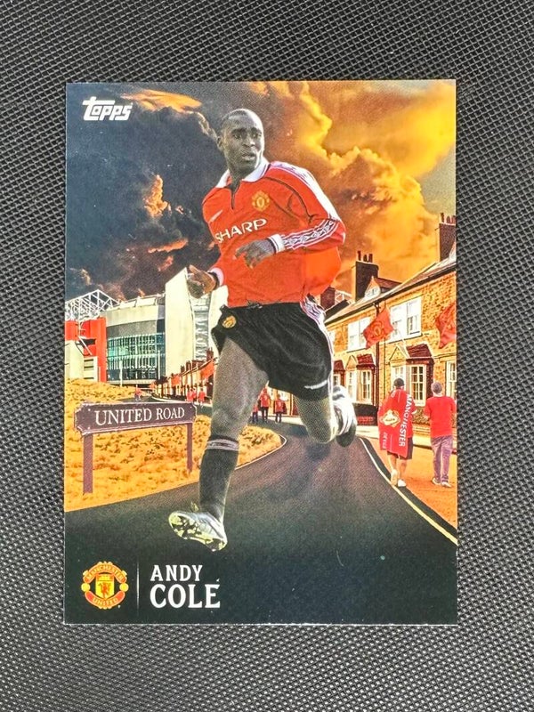 Andy Cole Topps Manchester United Team Set 2025/26 United Road #47