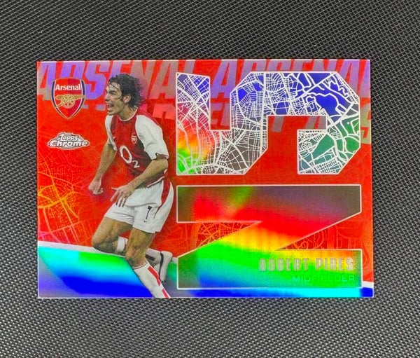 Robert Pires Topps Chrome Arsenal 2025/26 N5 #N5-8