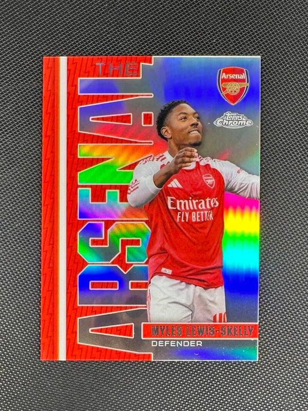 Myles Lewis - Skelly Topps Chrome Arsenal 2025/26 The Arsenal #TA-9