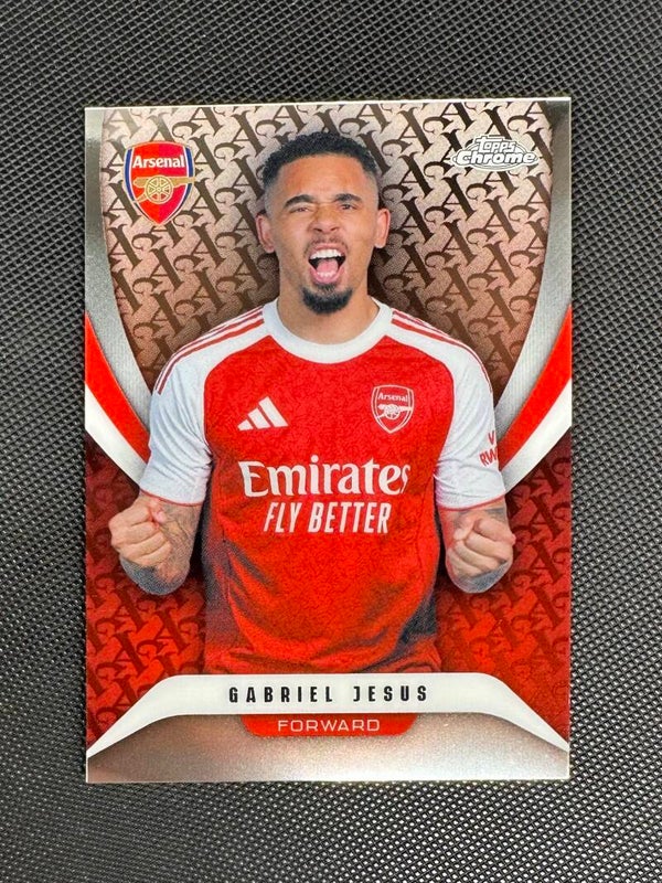 Gabriel Jesus Topps Chrome Arsenal 2025/26 #70