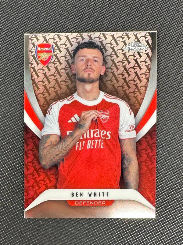 Ben White Topps Chrome Arsenal 2025/26 #53