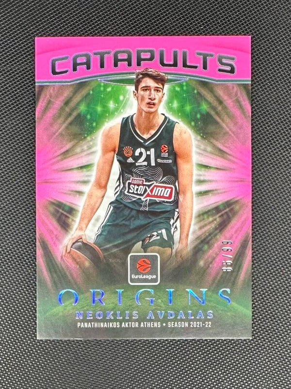 Neoklis Avdalas /99 Panini Origins Euroleague 2025/26 Pink #19
