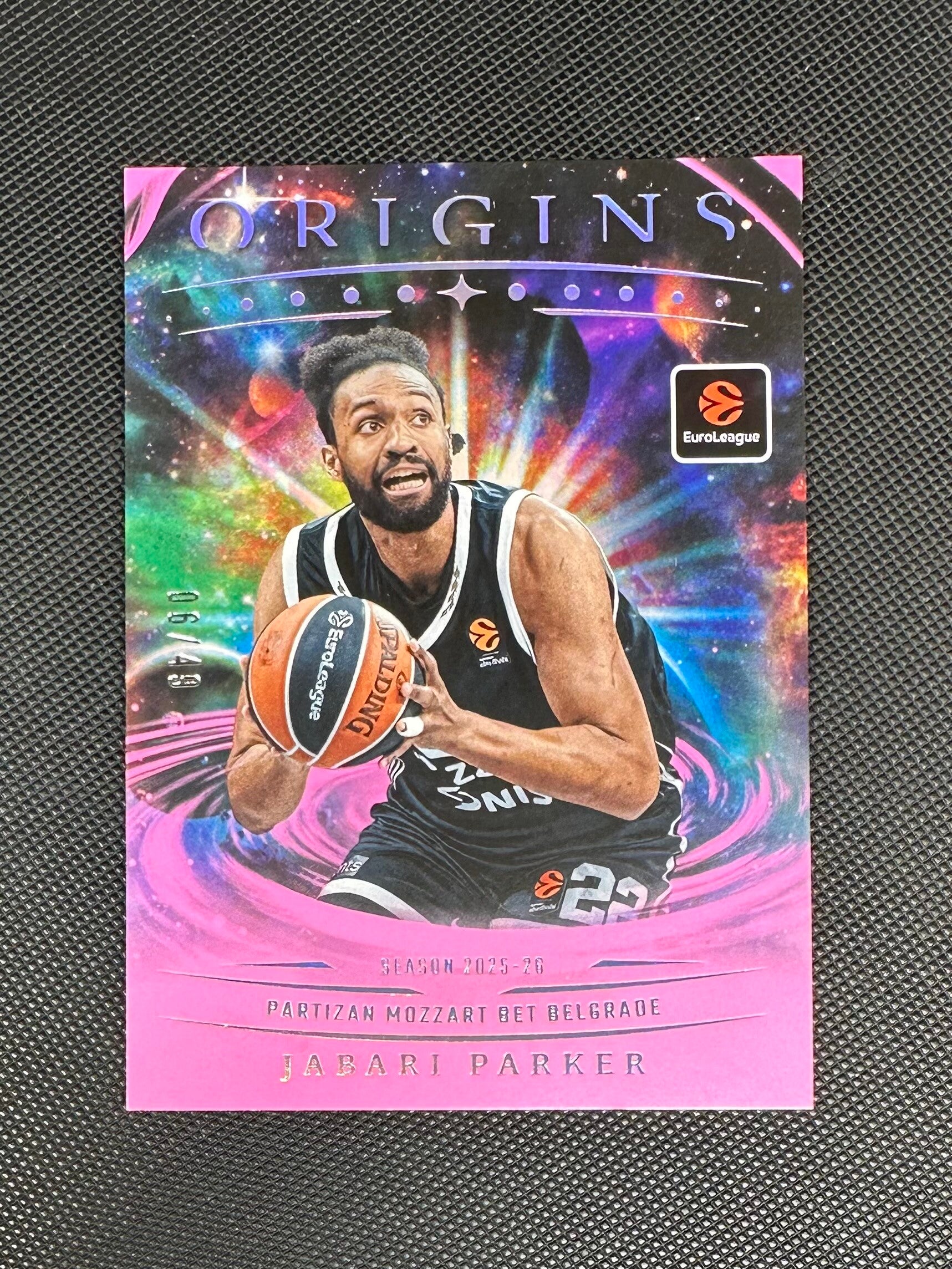 Jabari Parker /49 Panini Origins Euroleague 2025/26 Pink #53