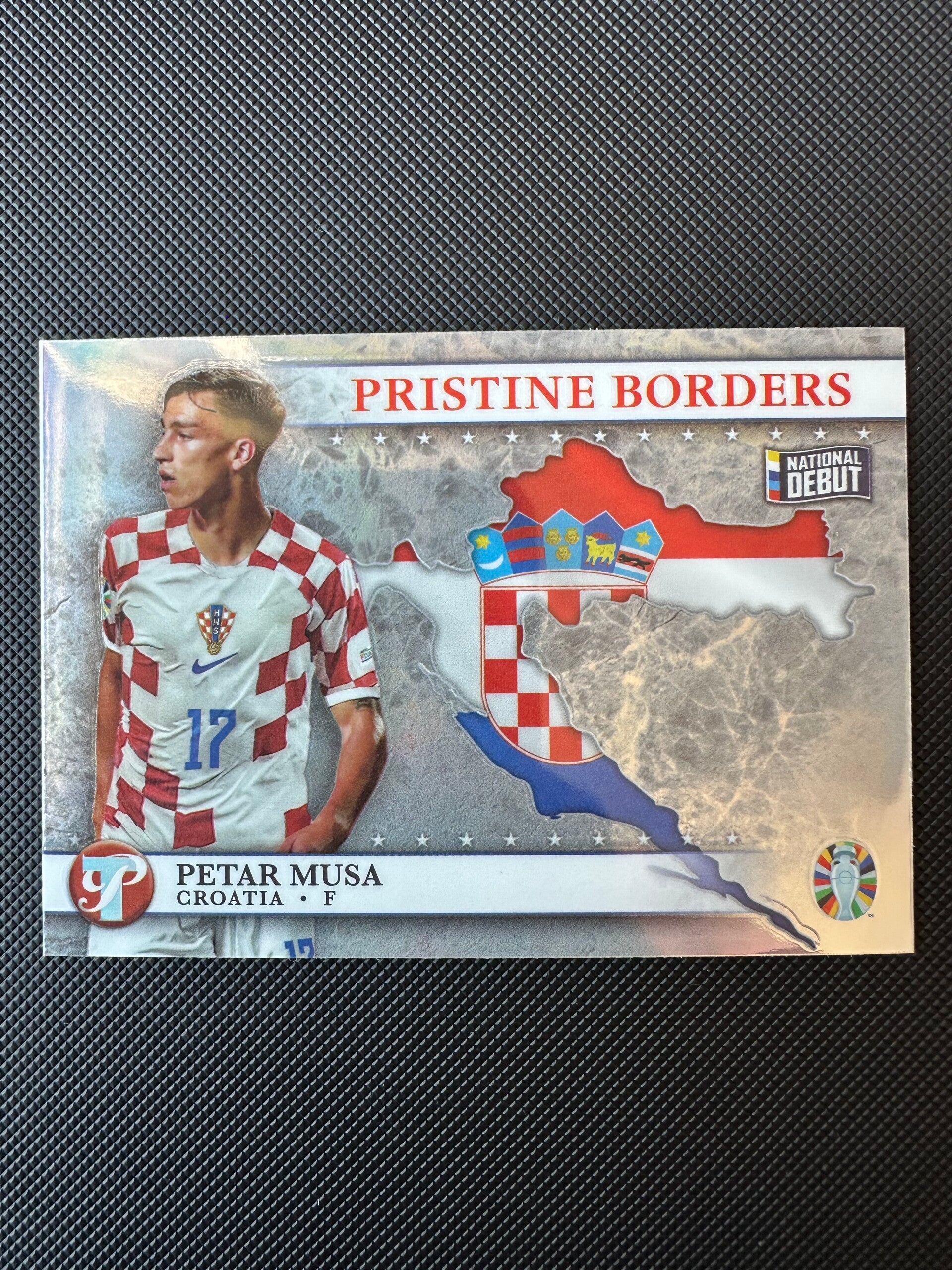 Petar Musa Topps Pristine 2023 Road To UEFA Euro24 Pristine Borders #PB-PM HRVATSKA