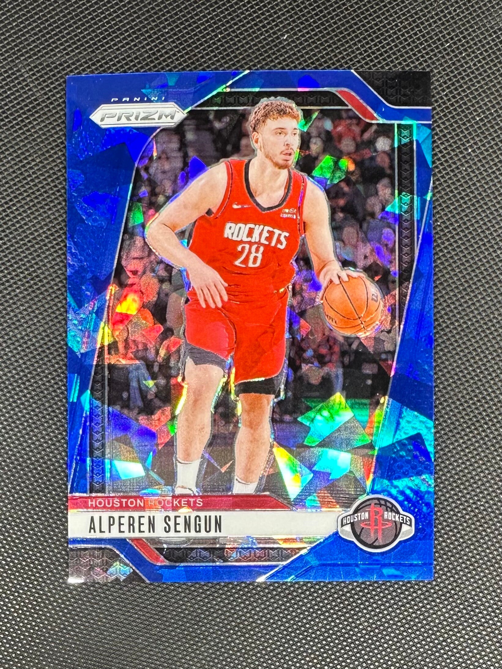 Alperen Sengun /125 Panini Prizm Basketball 2024/25 Cracked Ice Blue Prizm #201