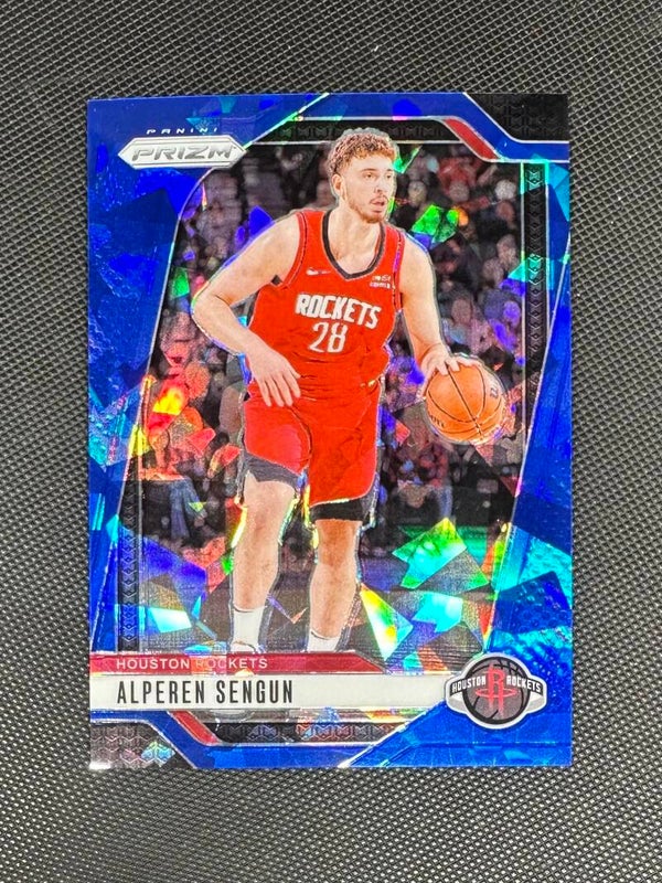 Alperen Sengun /125 Panini Prizm Basketball 2024/25 Cracked Ice Blue Prizm #201