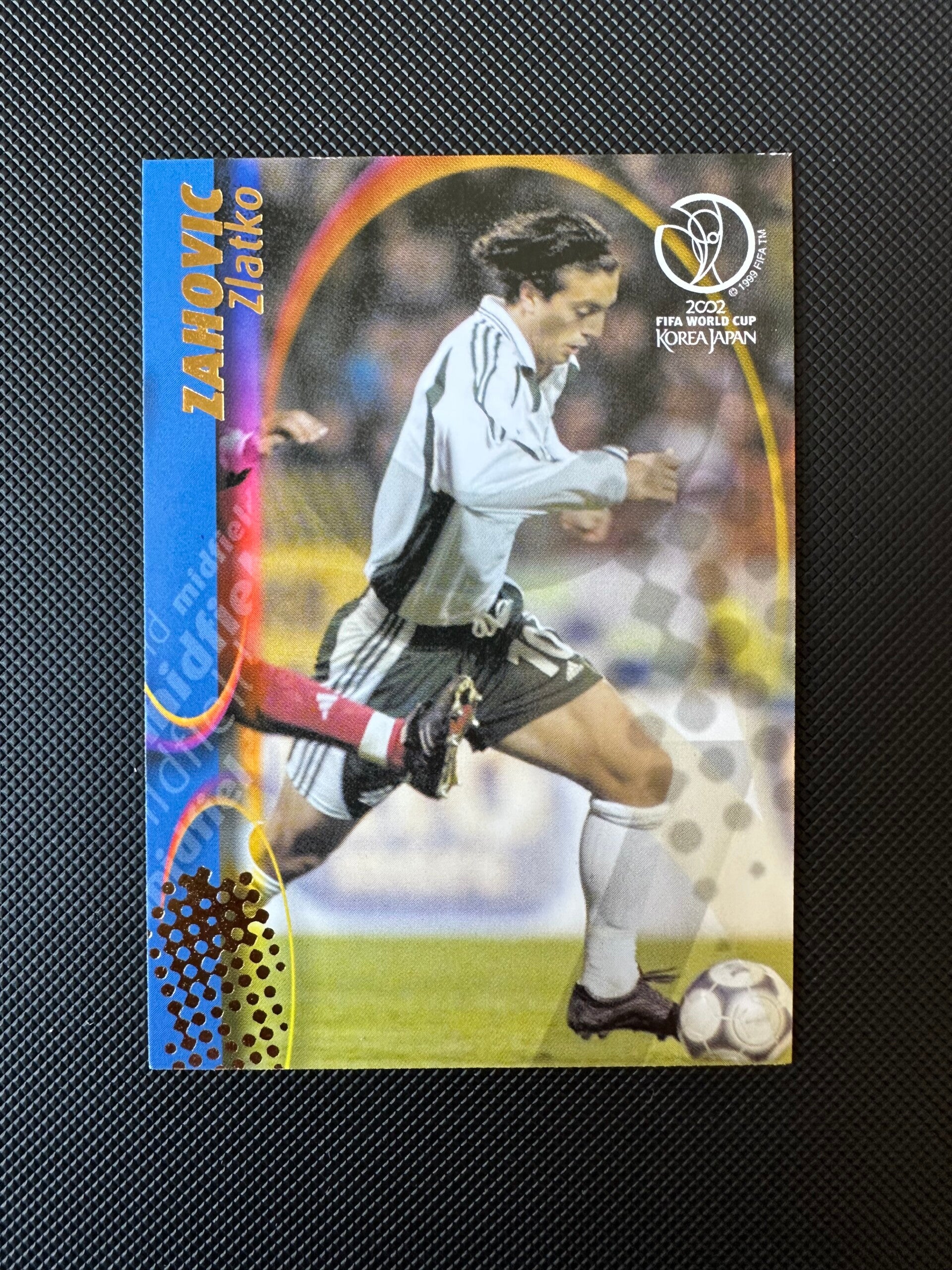 Zlatko Zahovic Panini FIFA World Cup Korea Japan 2002 #101 SLOVENIJA