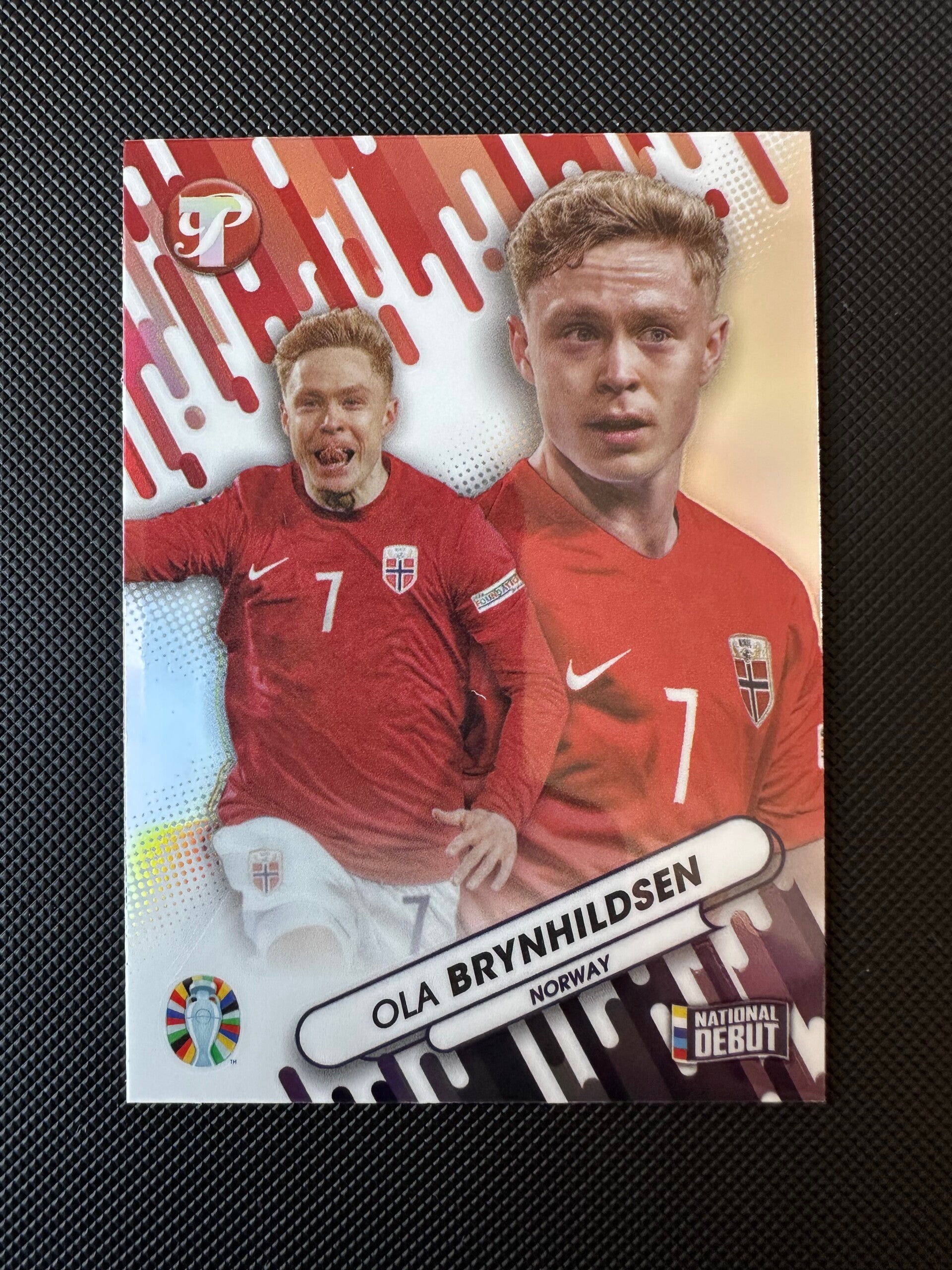 Ola Brynhildsen Topps Pristine 2023 Road To UEFA Euro24 Fresh Faces #FF-OB