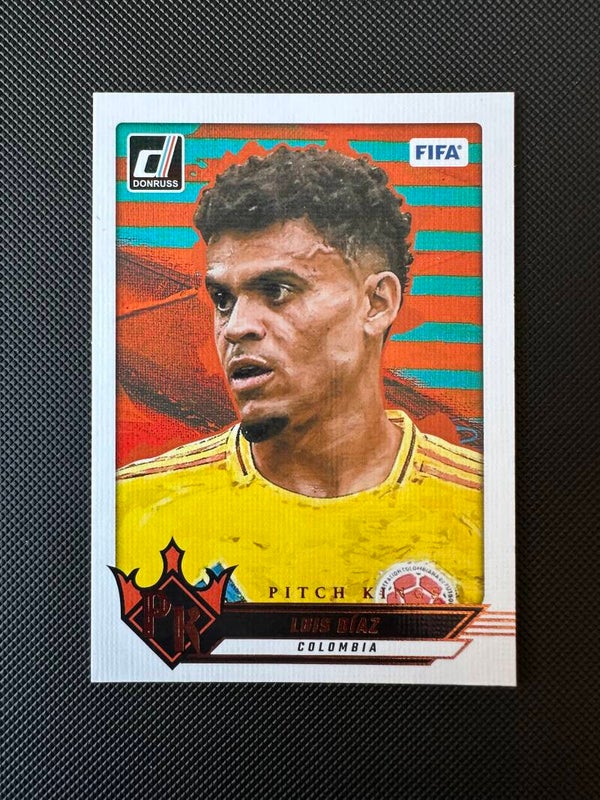 Luis Diaz Panini Donurss 2024/25 Pitch Kings #21 KOLUMBIJA