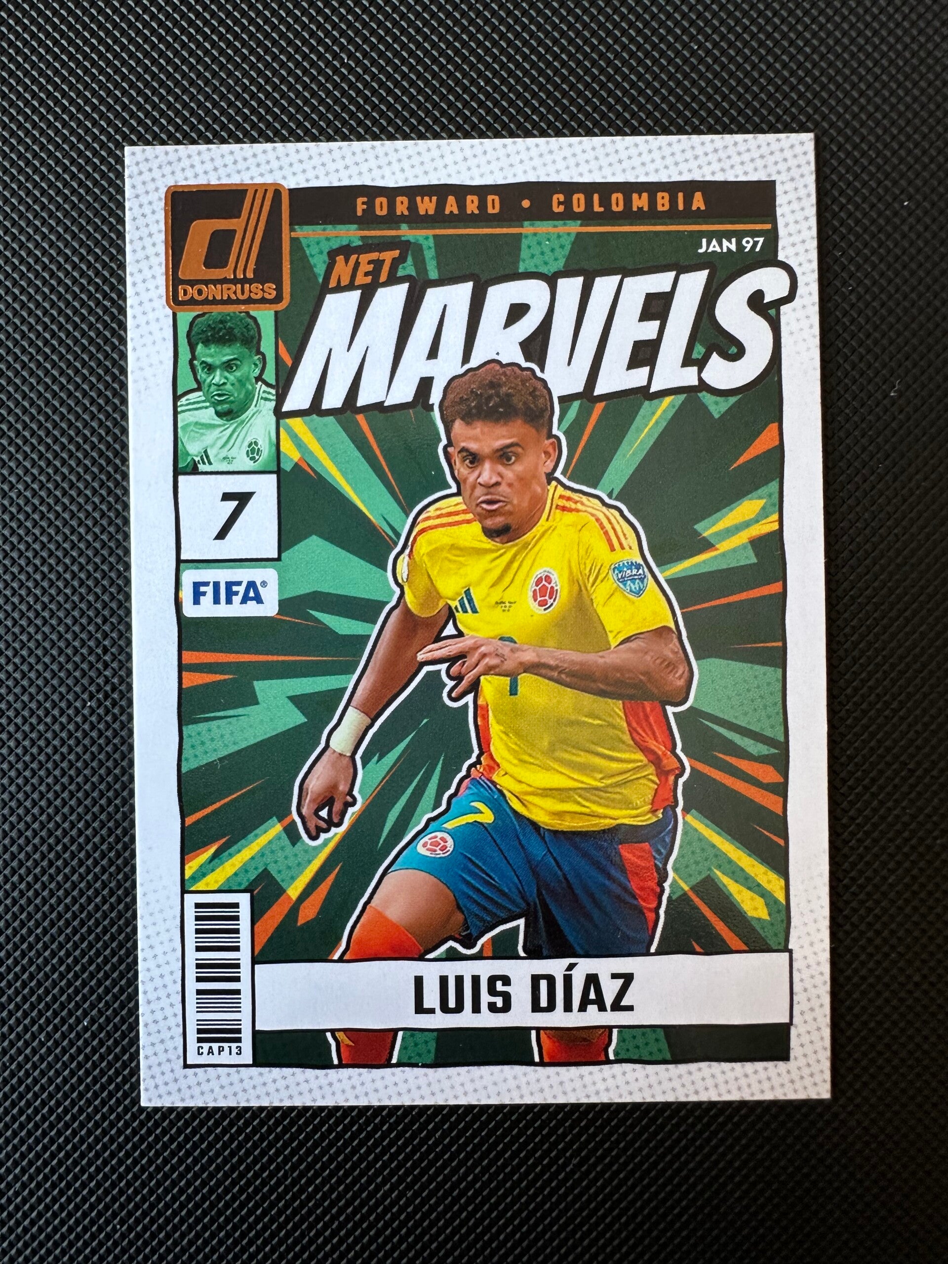 Luis Diaz Panini Donurss 2024/25 Net Marvels #5 KOLUMBIJA