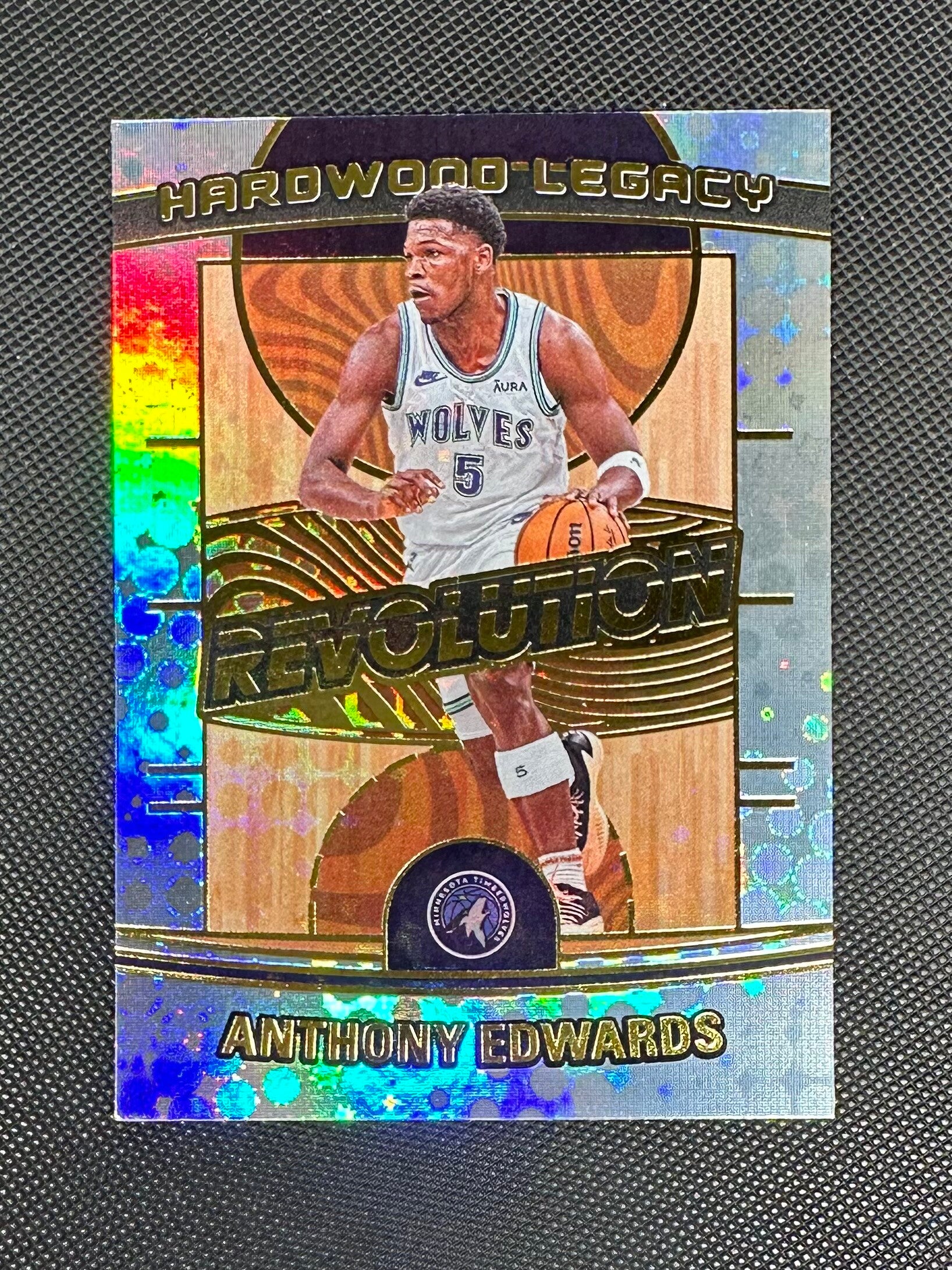 Anthony Edwards Panini Revolution Basketball 2024/25 Hardwood Legacy #8