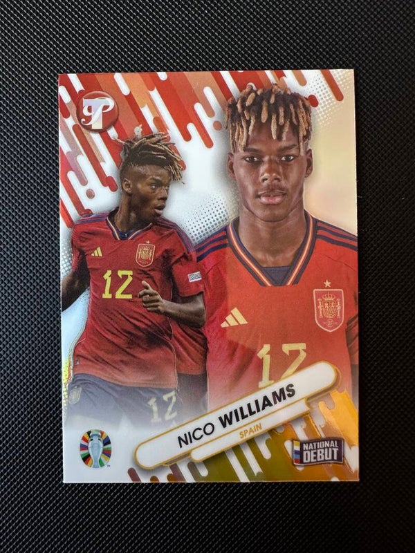 Nico Williams Topps Pristine 2023 Road To UEFA Euro24 Fresh Faces #FF-NW