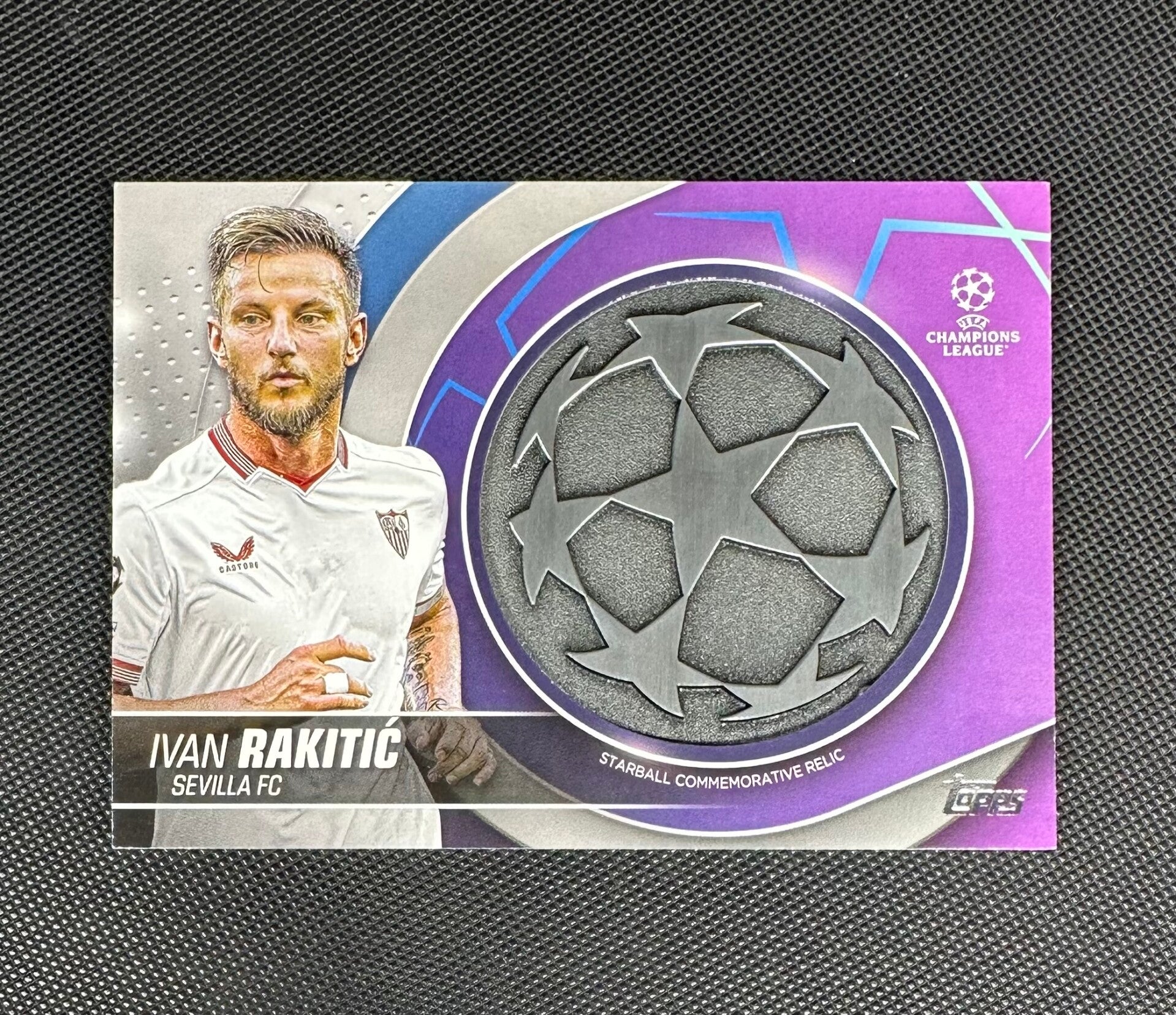 Ivan Rakitić Topps UEFA Club Competitons 2023/24 Commemorative Starball Relic #SC-IR