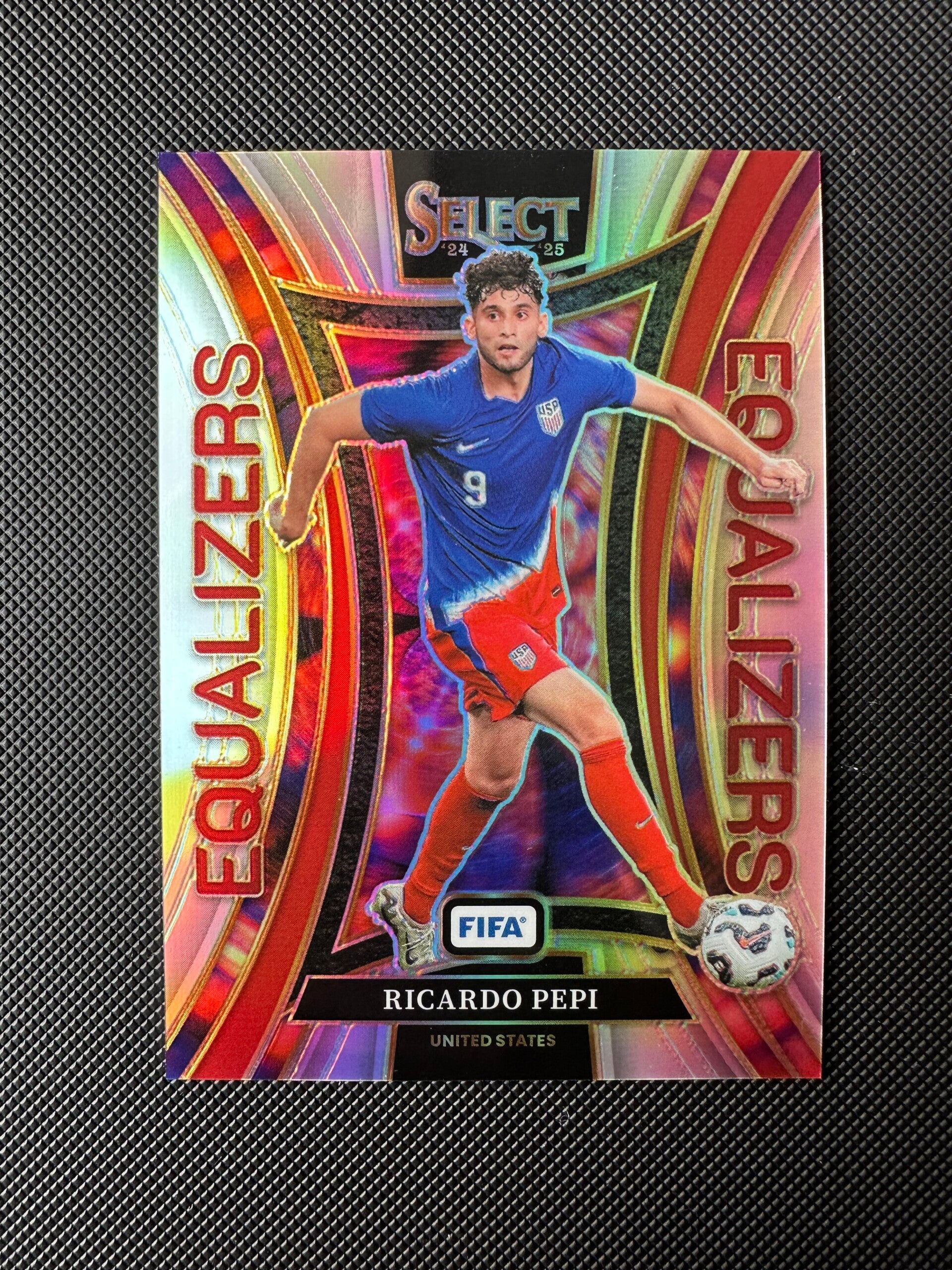 Ricardo Pepi Panini Select FIFA 2024/25 Equalizers Prizm #12