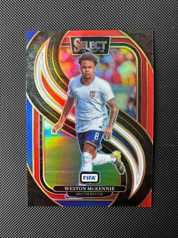 Weston McKennie Panini Select FIFA 2024/25 Mezzanine Prizm #198