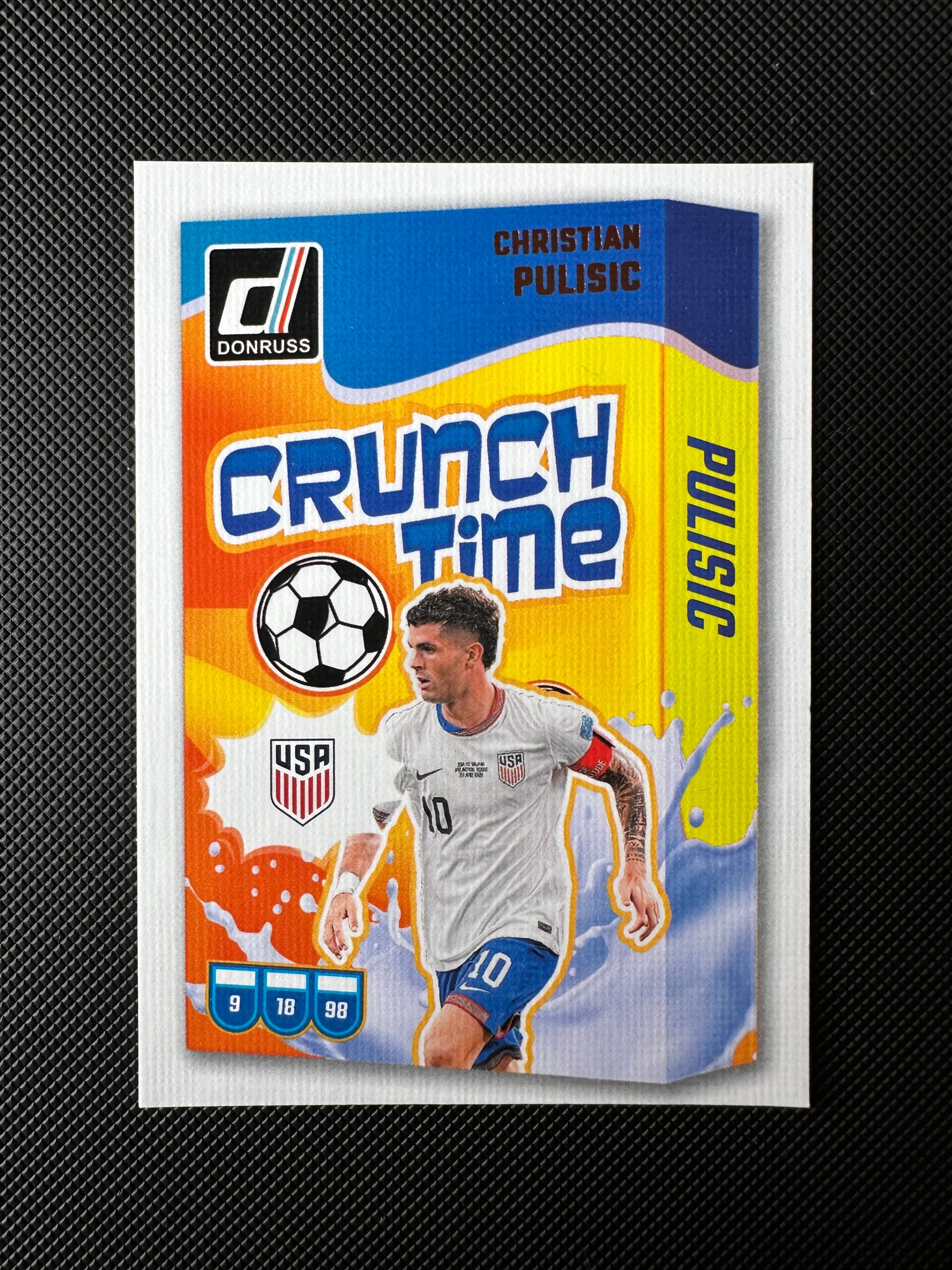 Christian Pulisic Panini Donruss 2024/25 Crunch Time #1