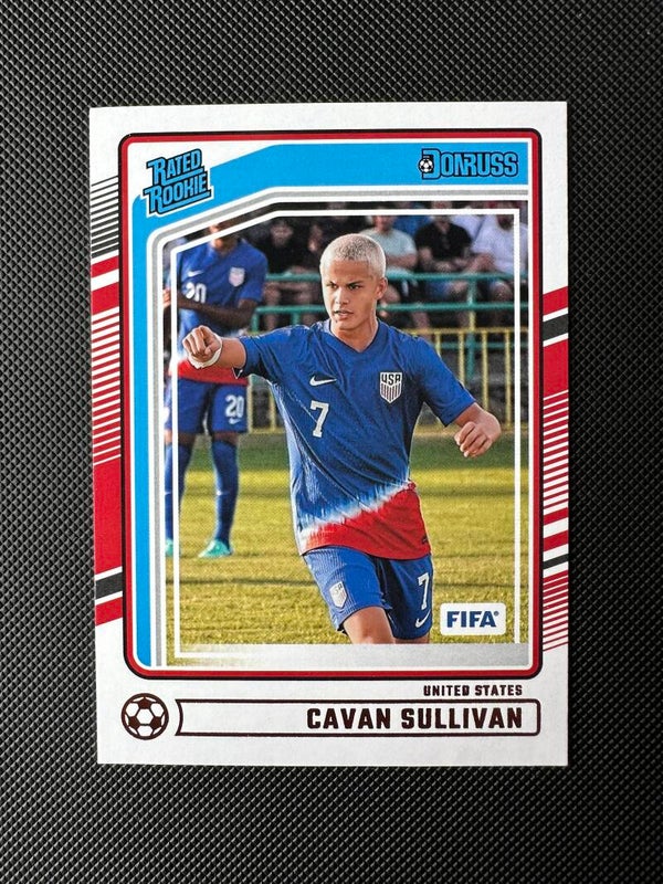 Cavan Sullivan Panini Donruss 2024/25 Rated Rookies #184