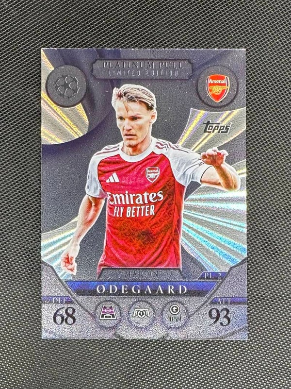 Martin Odegard Topps Match Attax Platinum Pull