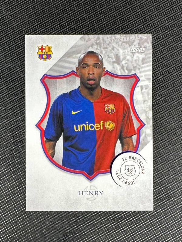 Henry Topps Barca 125 Aniversay 2025 Legacy #48