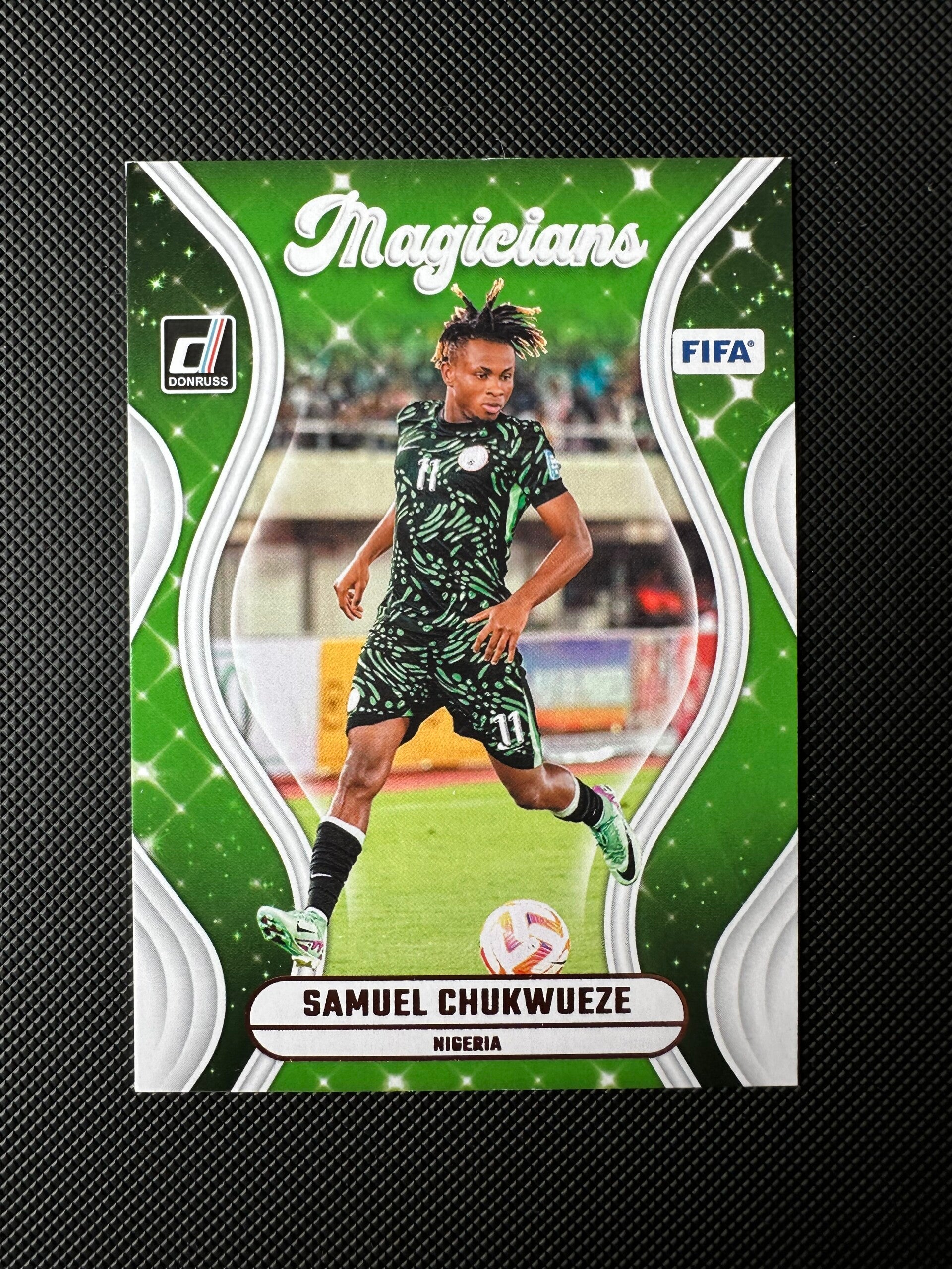 Samuel Chukwueze Panini Dornruss 2024/25 Magicians #17 NIGERIJA