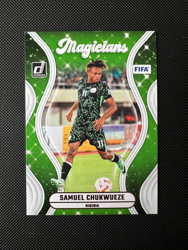 Samuel Chukwueze Panini Dornruss 2024/25 Magicians #17 NIGERIJA