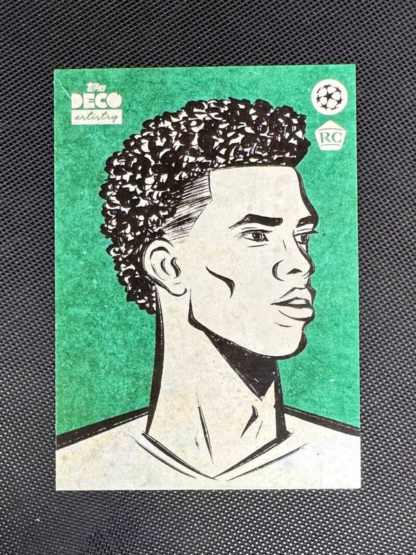 Estevao Willian Rookie Topps Deco UEFA CC 2025/26 Artistry