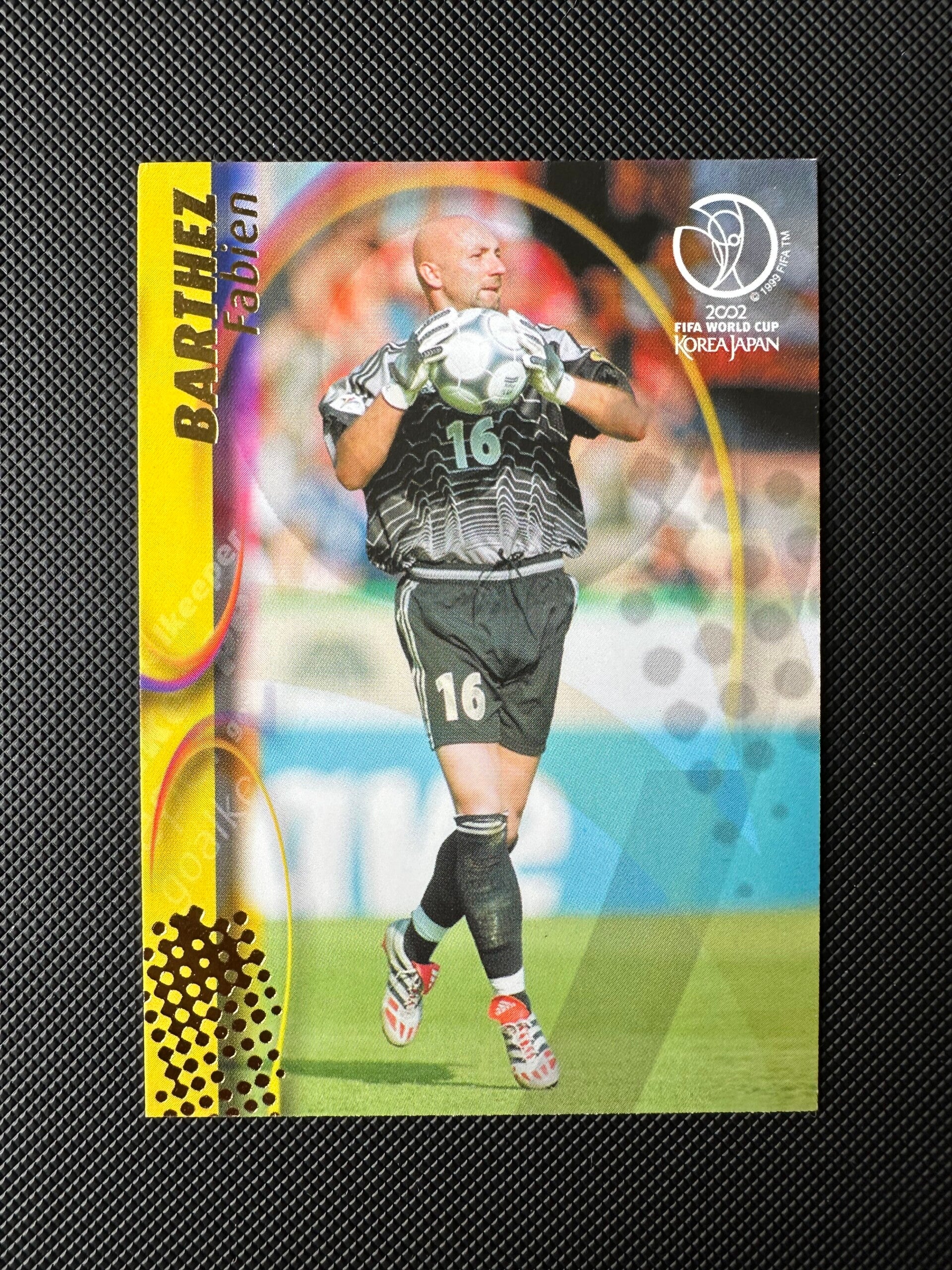Fabien Barthez Panini FIFA World Cup Korea Japan 2002 #57