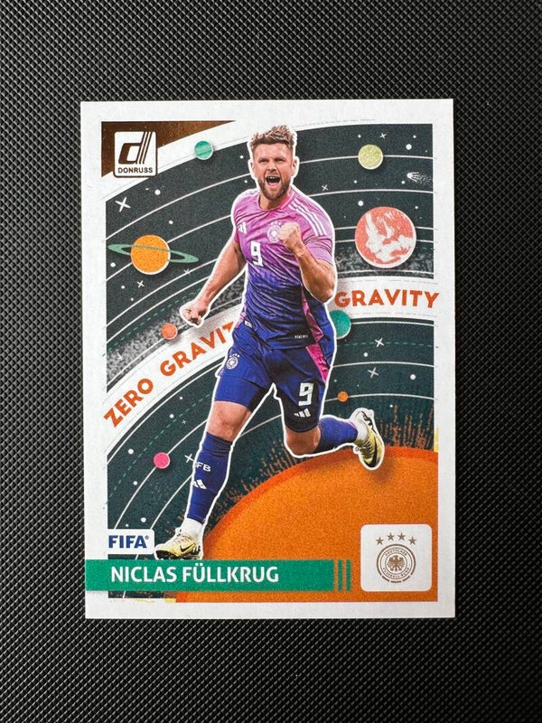 Niclas Fullkrug Panini Donruss 2024/25 Zero Gravity #6