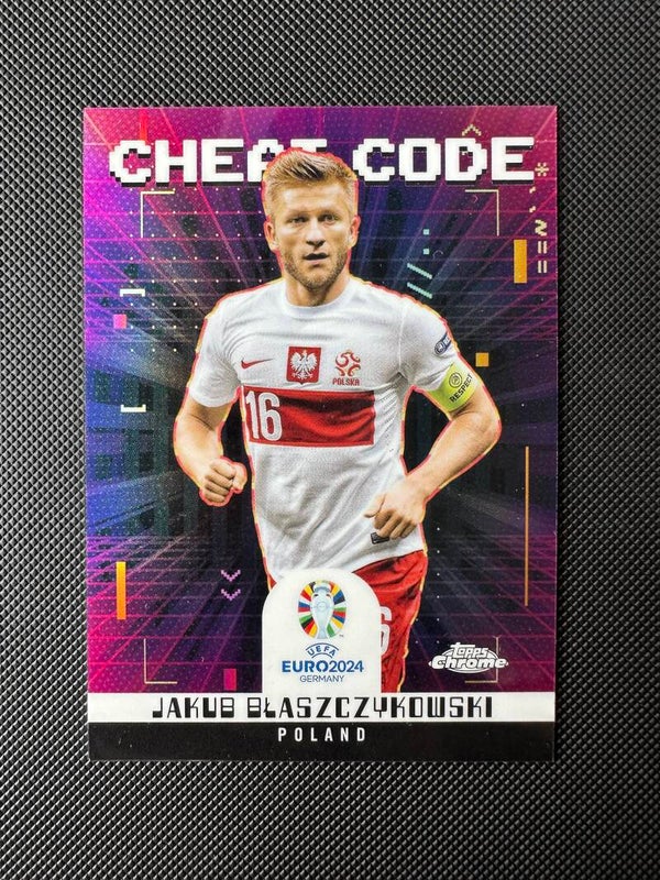 Jakub Blaszczykowski Topps Chrome 2024 Cheat Code #CC-14 POLJSKA