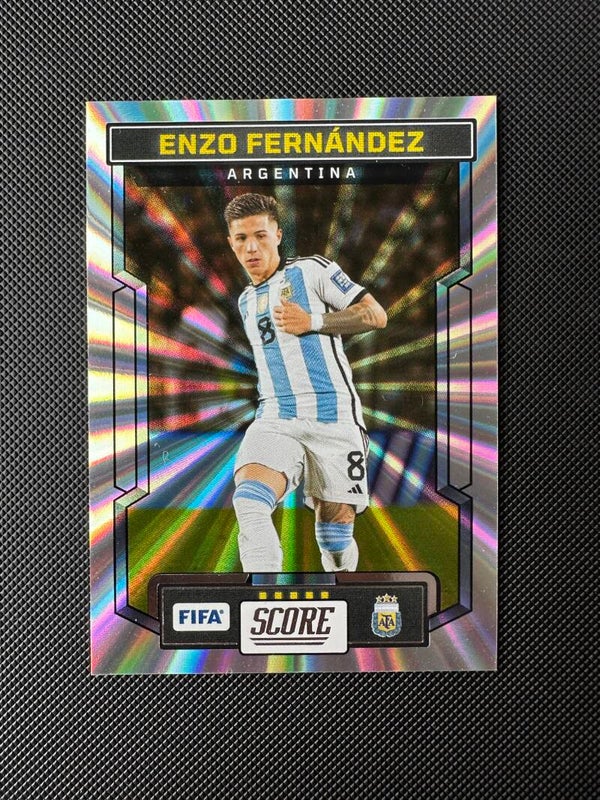 Enzo Fernandez Panini Score FIFA 2023/24 Lazer #12
