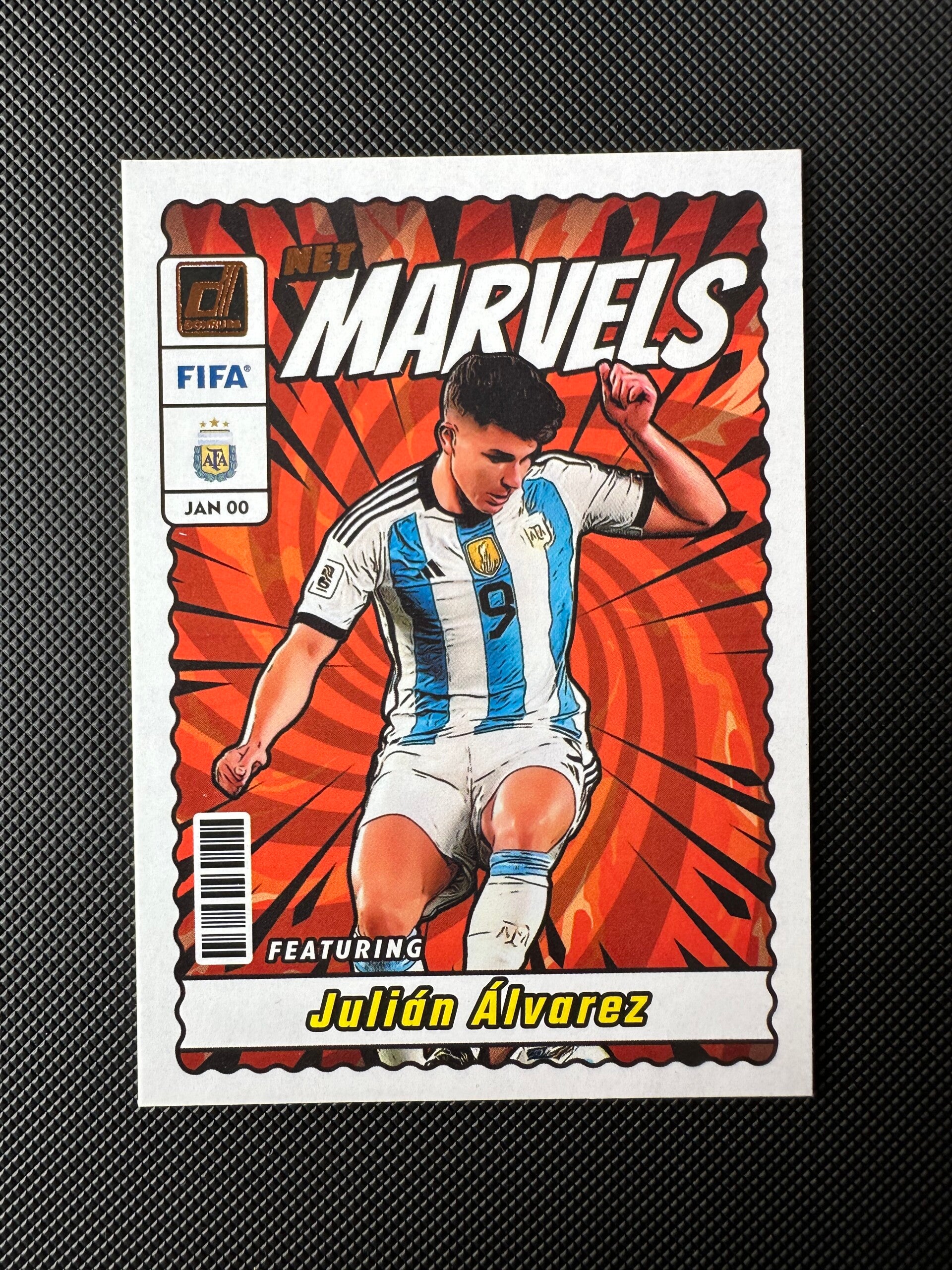 Julian Alvarez Panini Donurss 2023/24 Net Marvels #2