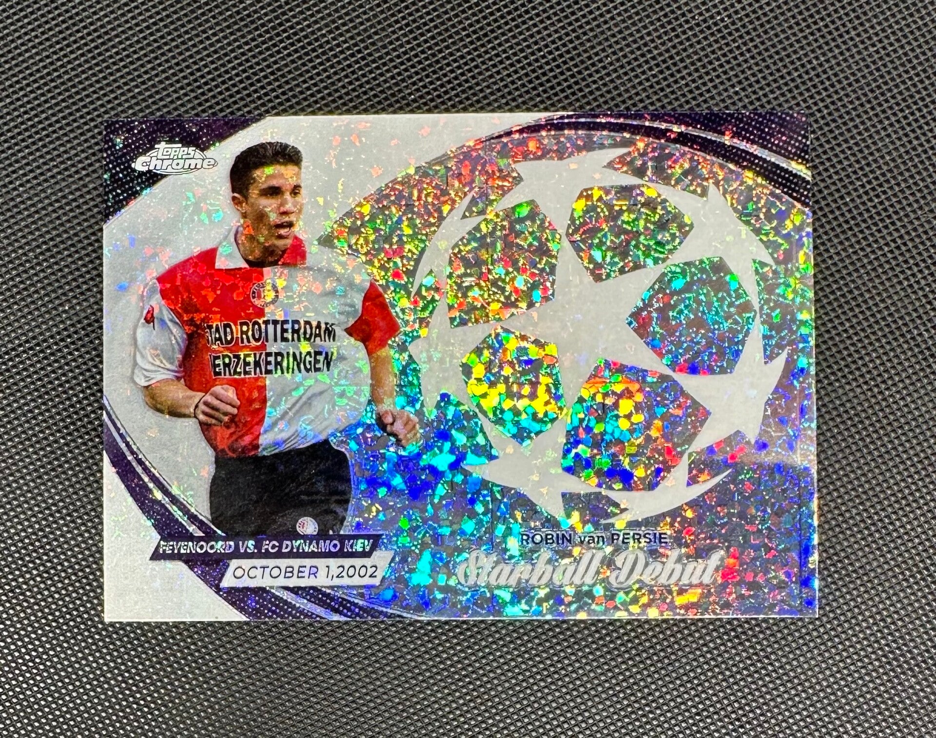 Robin Van Persie Topps Chrome UEFA CC 2023/24 Starball Debut #SD-2 FEYENOORD