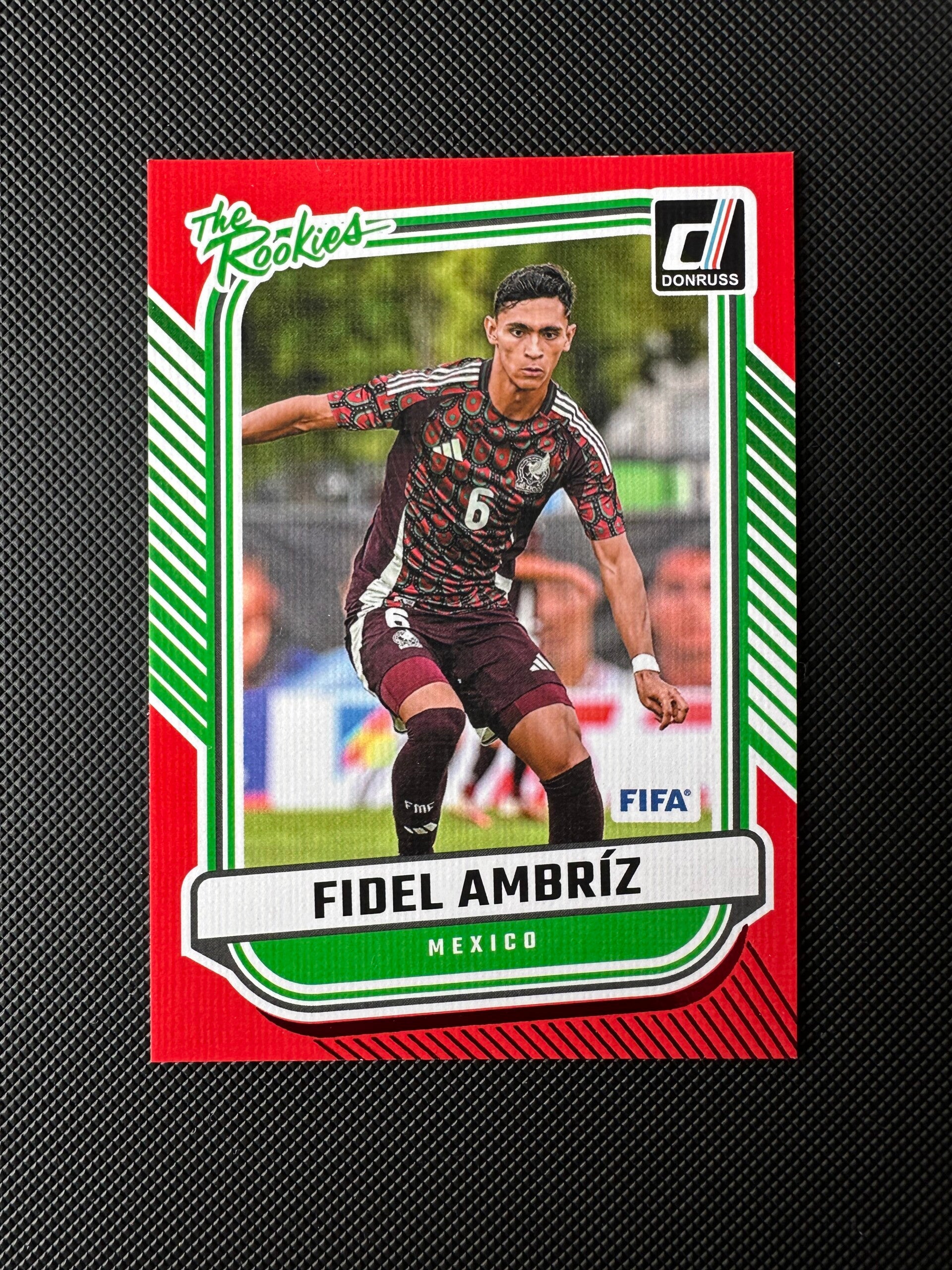 Fidel Ambriz Panini Donruss 2024/25 The Rookies #16 MEKSIKO