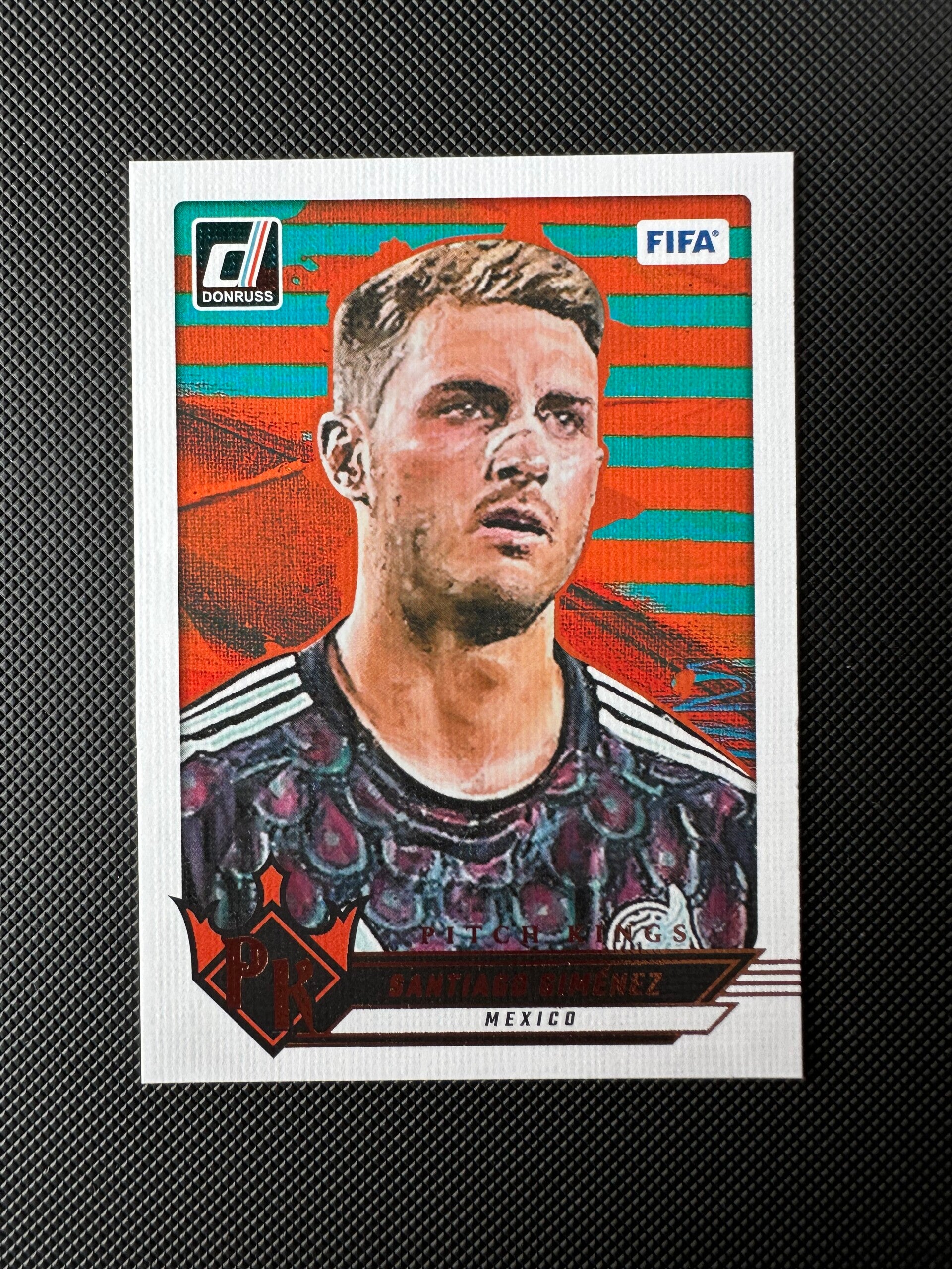 Santiago Gimenez Panini Donruss 2024/25 Pitch Kings #15 MEKSIKO