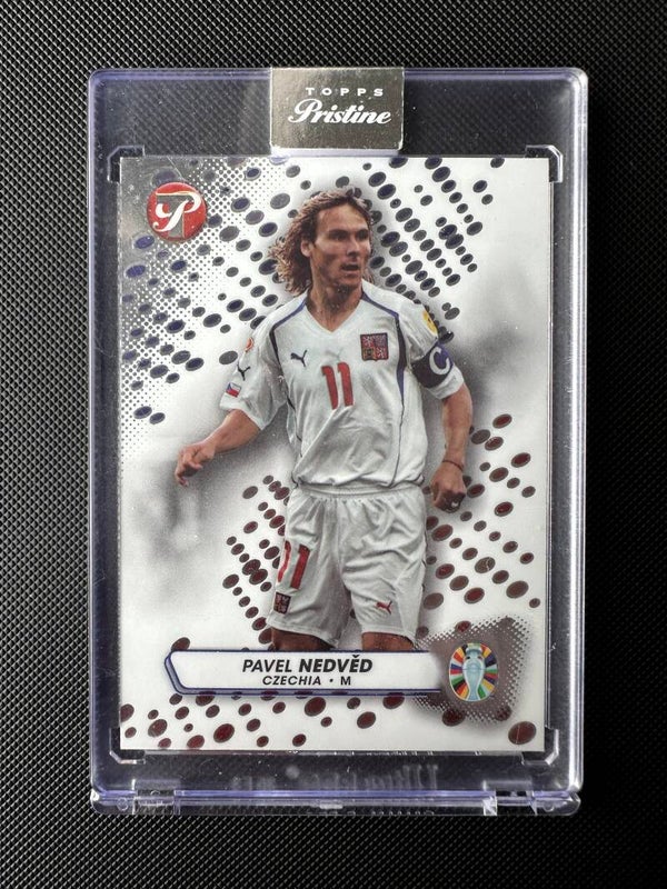 Pavel Nedved Topps Pristine 2023 Road To UEFA Euro24 #24 ČEŠKA