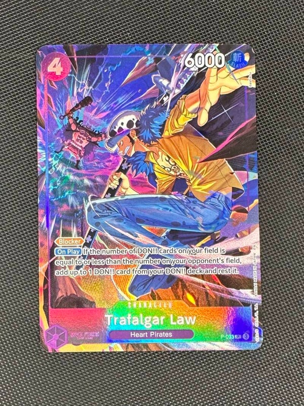 Trafalgar Law P-093 Illustration Box Vol. 6 - Foil Promotion Card