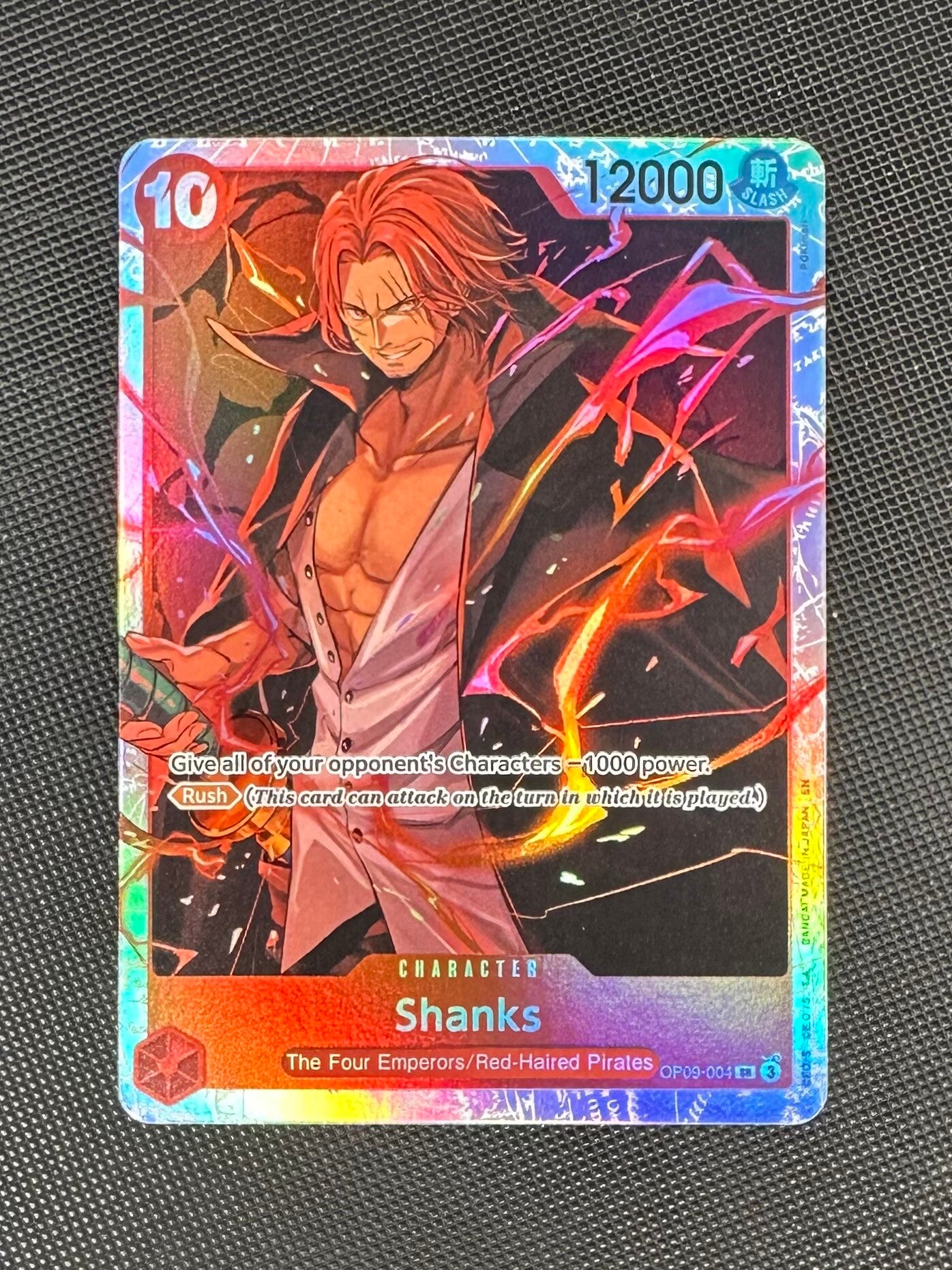 Shanks OP09-004 Emperors In The New World OP09 - Super Rare