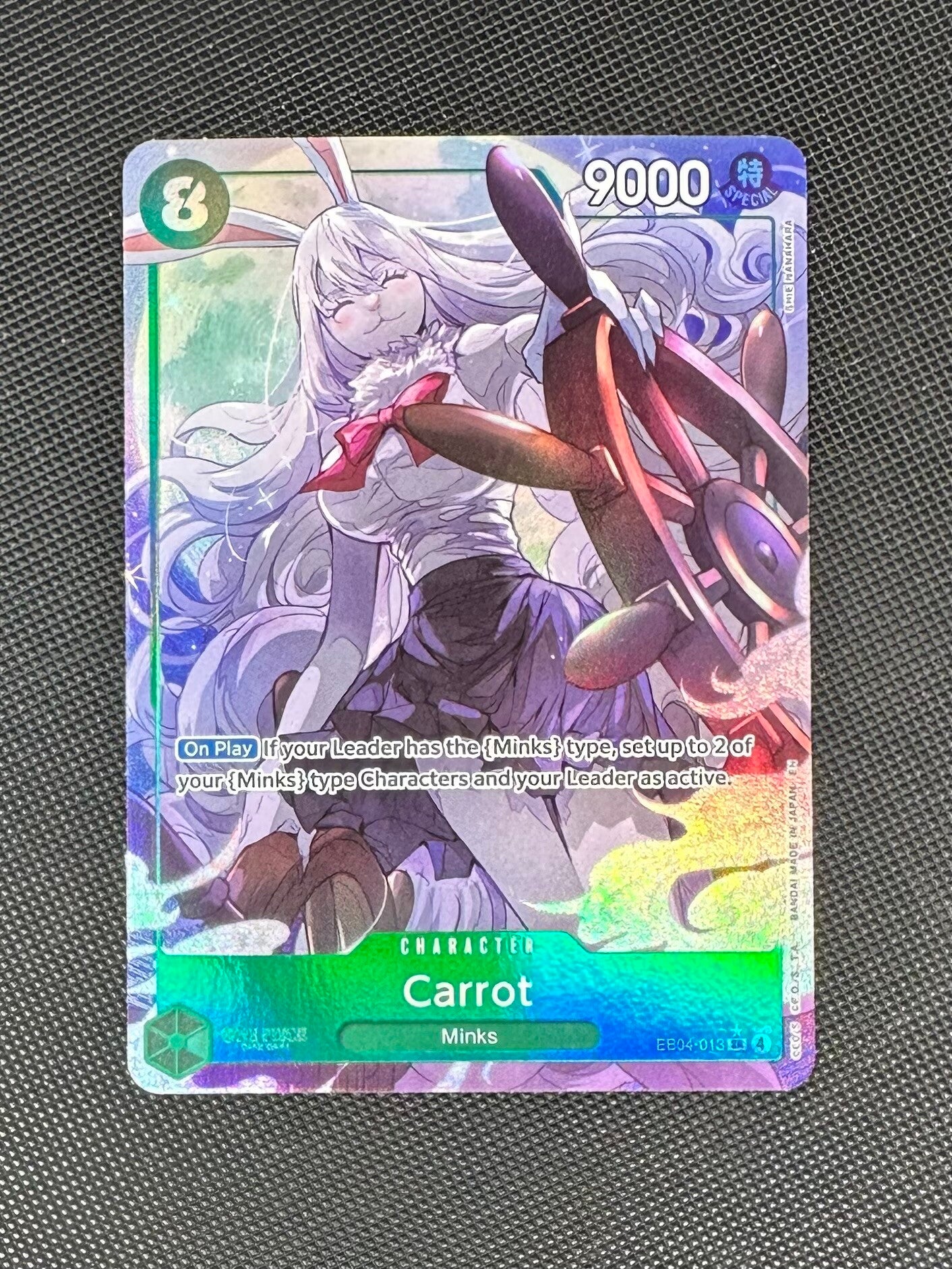 Carrot EB04-013 Extra Booster The Azure Sea's Seven - Super Rare Alternate Art