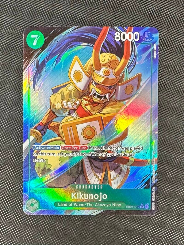 Kikunojo EB04-012 Extra Booster The Azure Sea's Seven - Super Rare Alternate Art