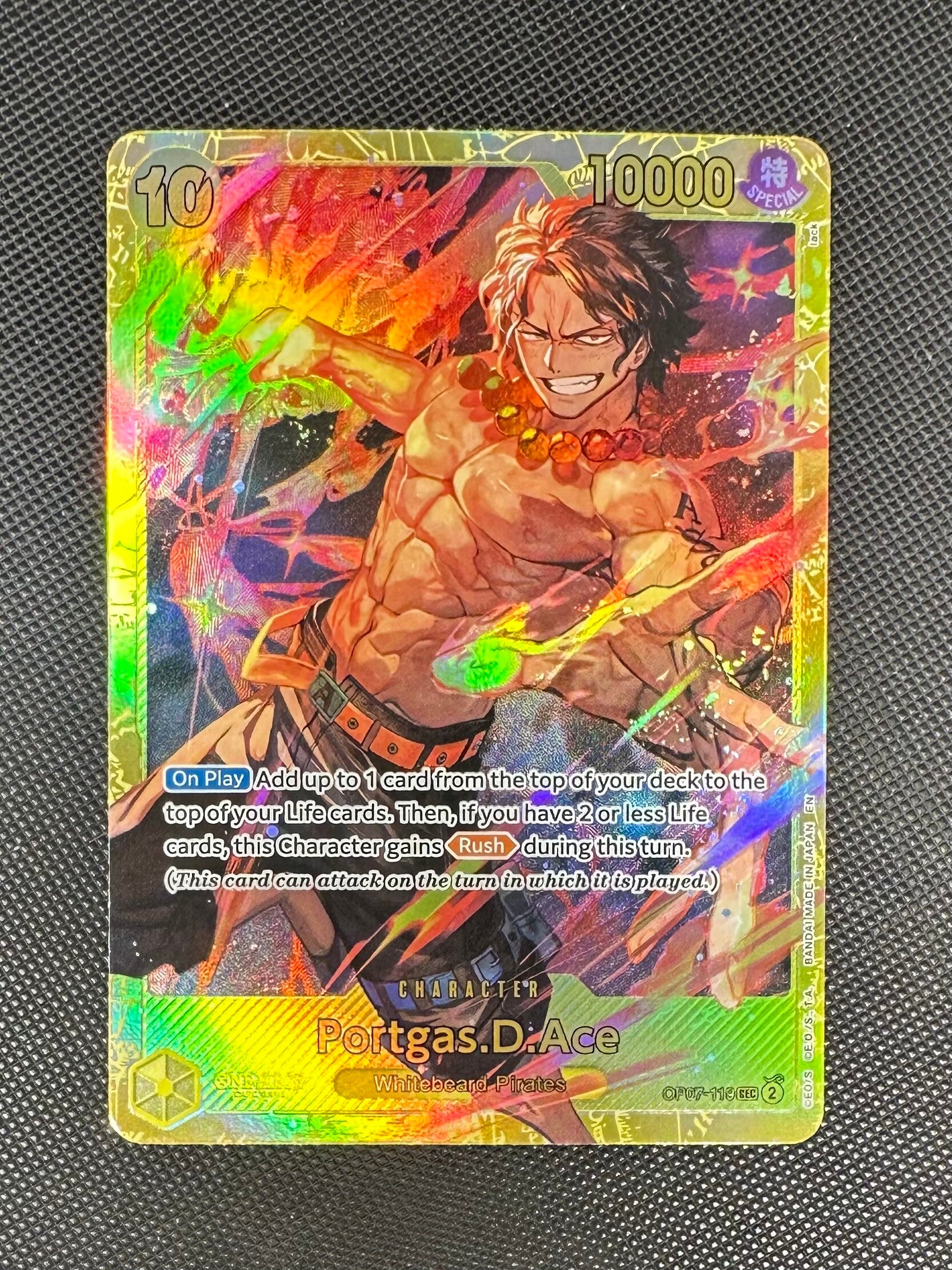 Portgas. D. Ace OP07-119 500 Years In The Future OP07 - Secret Rare