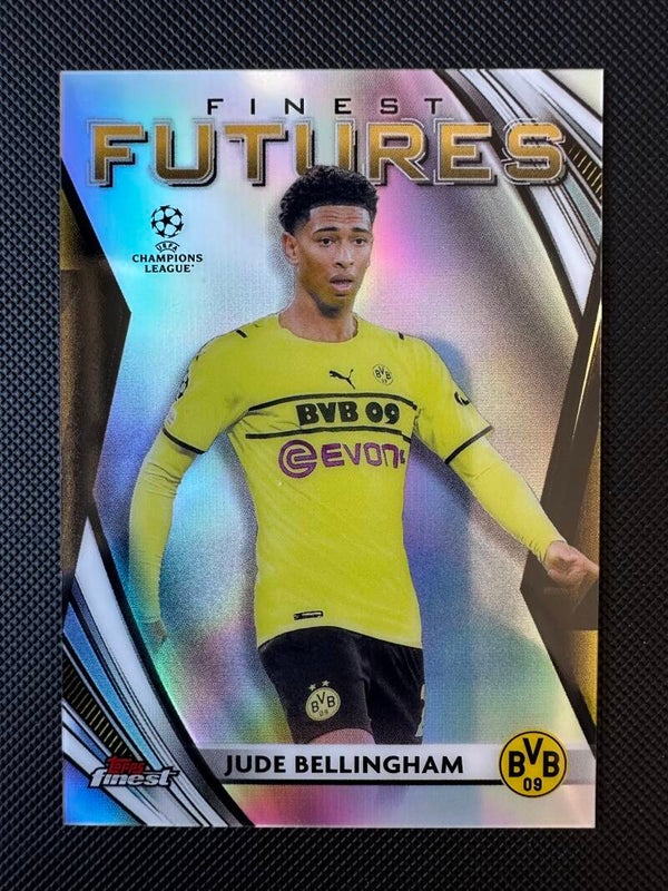 Jude Bellingham Topps Finest 2022 Finest Futures Refractor #FF-6
