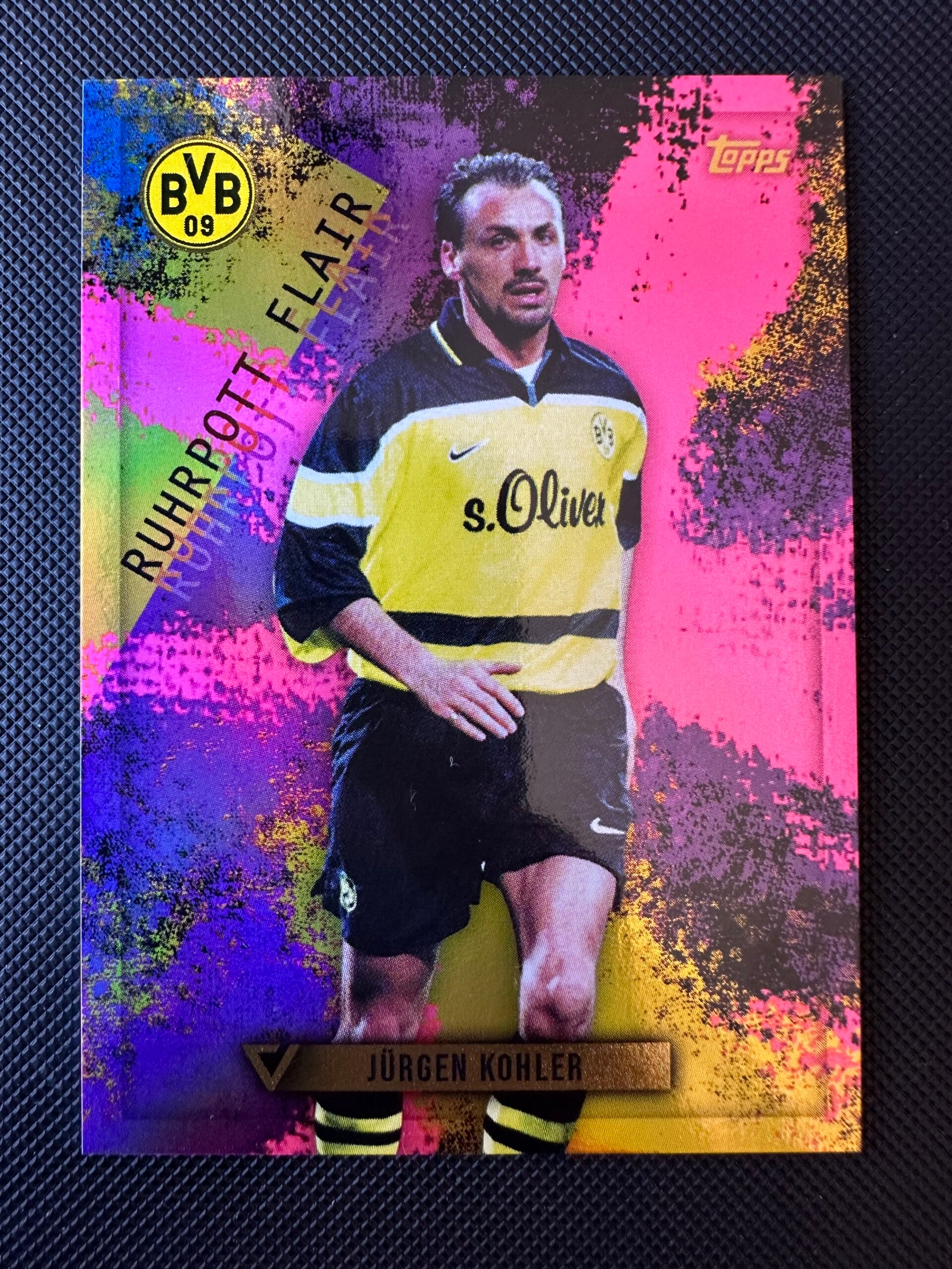Jurgen Kohler /75 Topps Vernisage 2023/24 Ruhrpott Flair #BVBR-JK