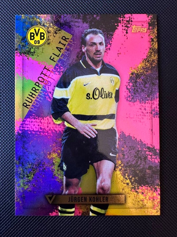 Jurgen Kohler /75 Topps Vernisage 2023/24 Ruhrpott Flair #BVBR-JK