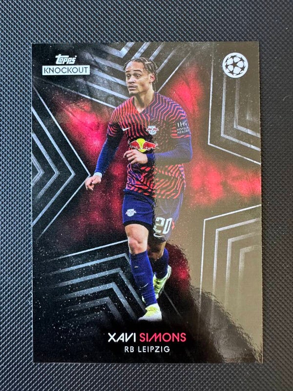Xavi Simons Topps Knockout 2024 Star Player LEIPZIG